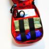 range medical kit opened bottom